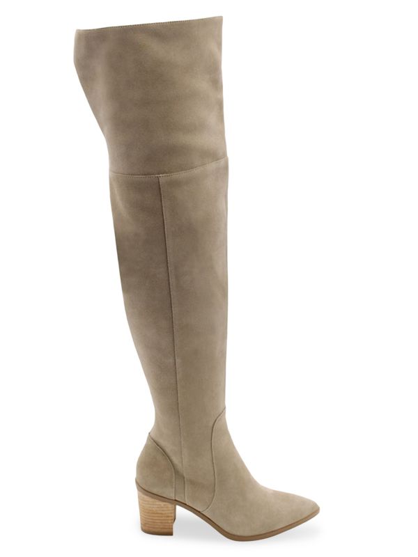 Charles David Elda Point Toe Over The Knee Boots